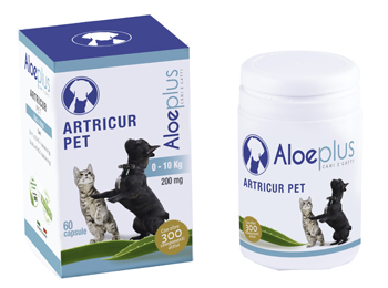 ALOEPLUS ARTRICUR PET CANI/GATTI 0-11 KG 12 G 60 CAPSULE - Farmacia De Pasquale