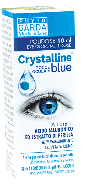 CRYSTALLINE BLUE GOCCE POLIDOSE 10 ML - Farmacia De Pasquale