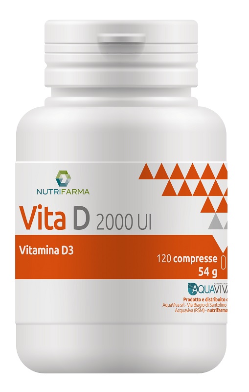 VITA D 2000UI 120 COMPRESSE - Farmacia De Pasquale