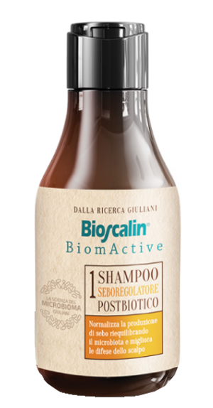BIOSCALIN BIOMACTIVE SHAMPO SEBO REGOLATORE 200 ML - Farmacia De Pasquale