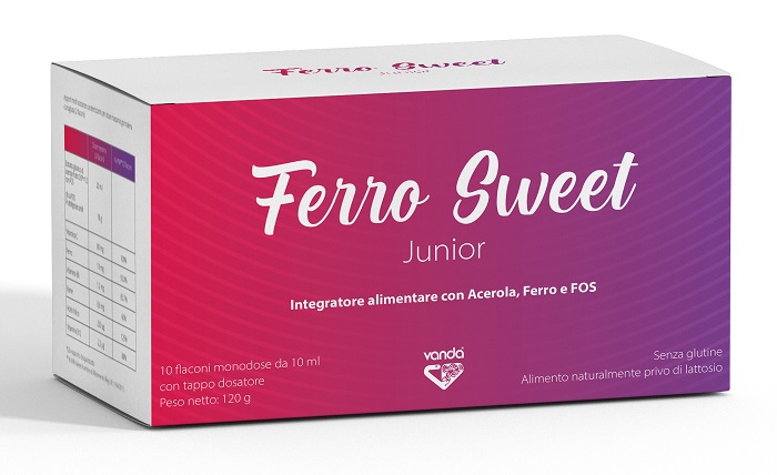 FERRO SWEET JUNIOR 10 FLACONCINI MONODOSE - Farmacia De Pasquale
