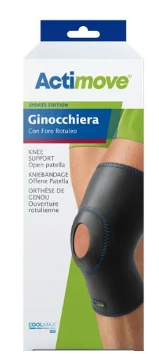 ACTIMOVE SPORTS EDITION GINOCCHIERA CON FORO ROTULEO L - Farmacia De Pasquale
