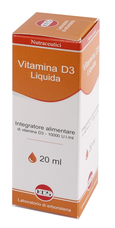 VITAMINA D LIQUIDA 20 ML 10000UI/ML - Farmacia De Pasquale