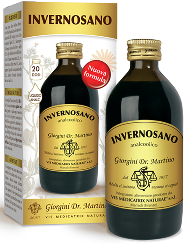 INVERNOSANO LIQUIDO ANALCOLICO 200 ML - Farmacia De Pasquale