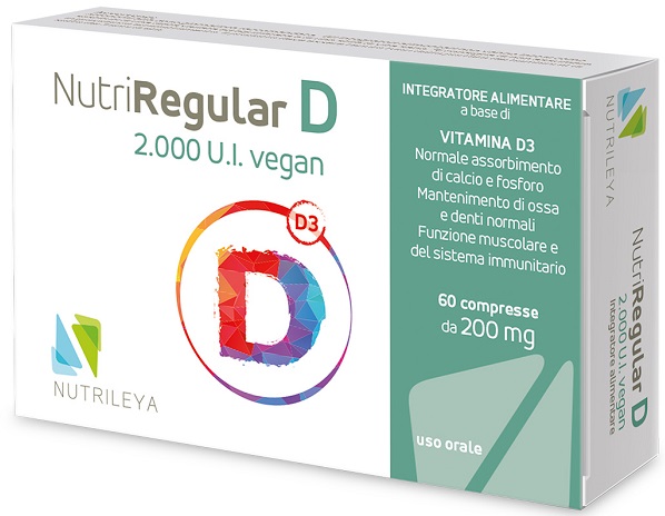 NUTRIREGULAR D 2000UI 60 COMPRESSE - Farmacia De Pasquale