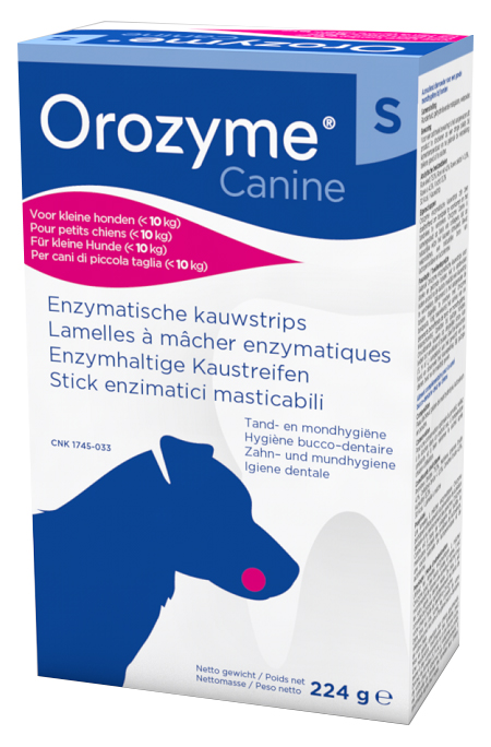 OROZYME CANINE STRISCE ENZIMATICHE MASTICABILI PER CANI DI TAGLIA PICCOLA - Farmacia De Pasquale