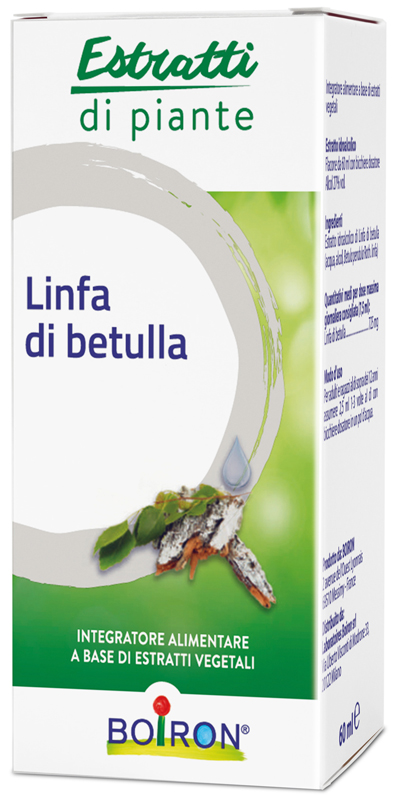 LINFA DI BETULLA SEVE DE BOULEAU BOIRON ESTRATTO IDROALCOLICO 60 ML - Farmacia De Pasquale