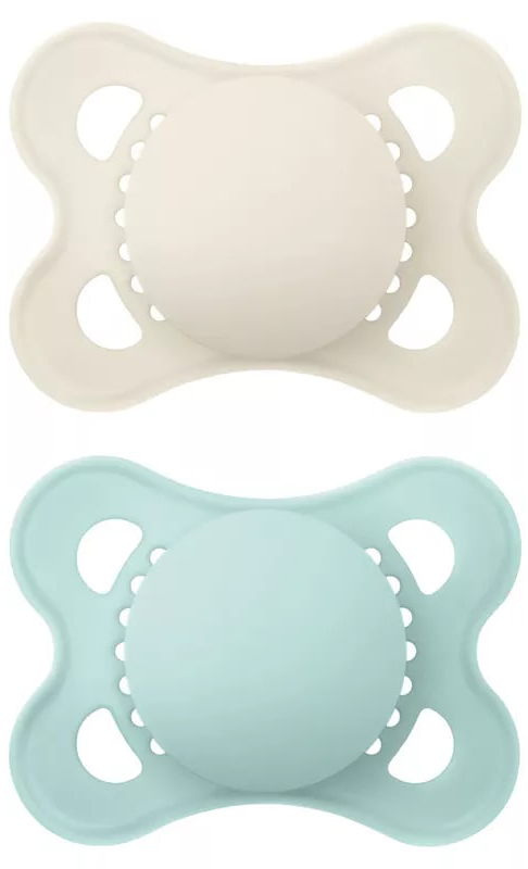 MAM SUCCHIETTO ORIGINAL 2-6 MESI SILICONE NEUTRO 2 PEZZI - Farmacia De Pasquale