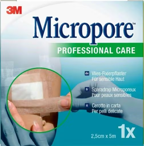 CEROTTO IN CARTA MICROPORE SURGICAL TAPE M5X25MM DISPENSER - Farmacia De Pasquale