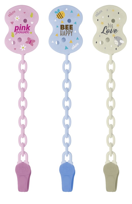 CHICCO CLIP CON CATENELLA MIXED COLORS NEW 2020 - Farmacia De Pasquale
