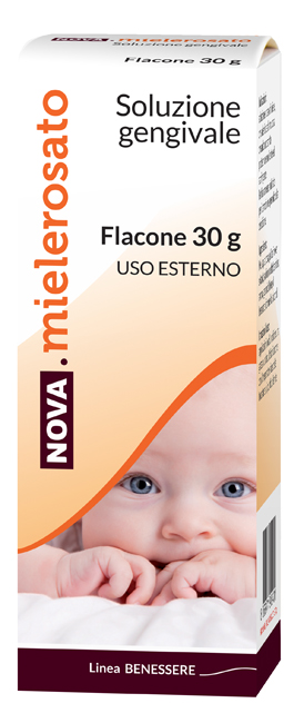 NOVA MIELEROSATO SOLUZIONE GENGIVALE 30 G - Farmacia De Pasquale