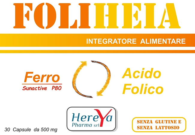 FOLIHEIA 30 CAPSULE DA 500 MG - Farmacia De Pasquale