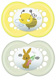 MAM SUCCHIETTO ORIGINAL 16+ SILICONE NEUTRO 2 PEZZI - Farmacia De Pasquale
