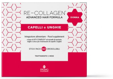 RE-COLLAGEN DONNA CAPELLI UNGHIE 60 STICK - Farmacia De Pasquale