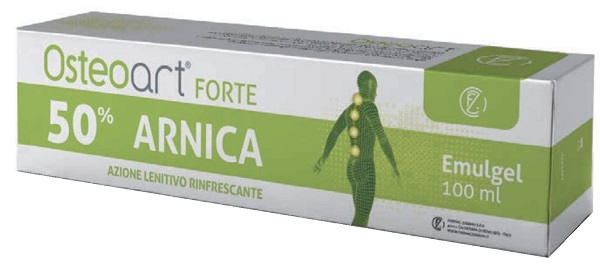 OSTEOART FORTE 50% ARNICA EMULGEL 100 ML AZIONE LENITIVA RINFRESCANTE - Farmacia De Pasquale