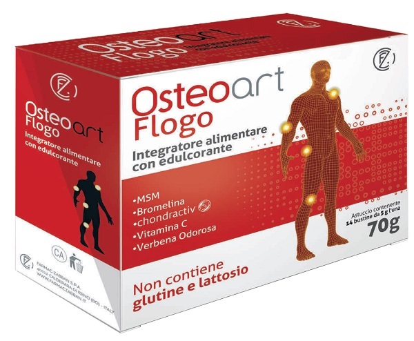 OSTEOART FLOGO 14 BUSTINE CON EDULCORANTE SENZA GLUTINE E LATTOSIO - Farmacia De Pasquale