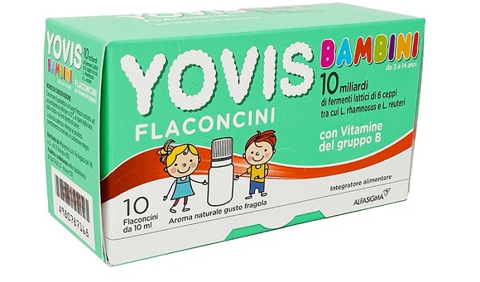YOVIS BAMBINI FRAGOLA 10 FLACONCINI DA 10 ML - Farmacia De Pasquale