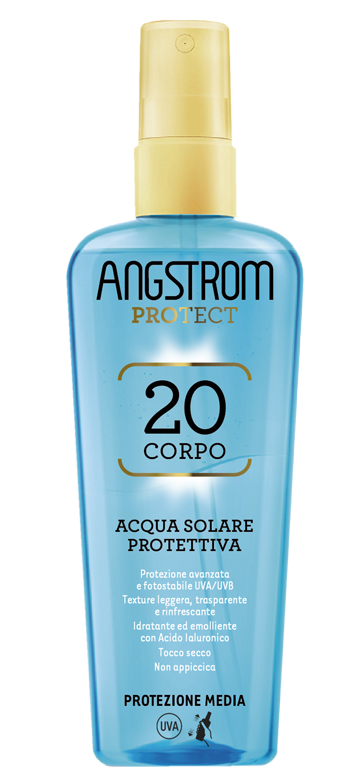 ANGSTROM ACQUA SOLARE PROTETTIVA SPF 20 140 ML - Farmacia De Pasquale