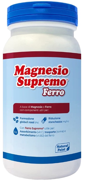 MAGNESIO SUPREMO FERRO 150 G - Farmacia De Pasquale
