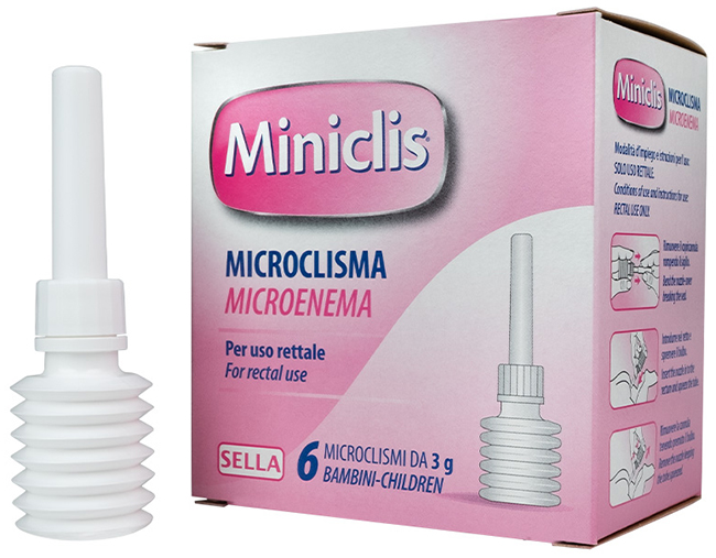 MINICLIS BIMBI 3 G 6 MICROCLISMI - Farmacia De Pasquale