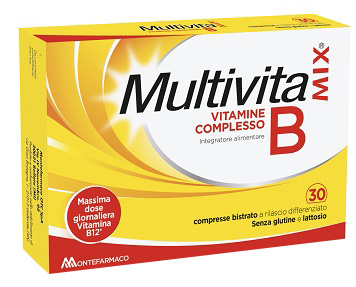MULTIVITAMIX VIT COMPLESSO B 30 COMPRESSE BISTRATO - Farmacia De Pasquale