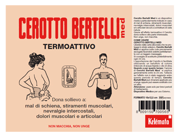 BERTELLI CEROTTO MED MEDIO 16 X 12,5 CM - Farmacia De Pasquale