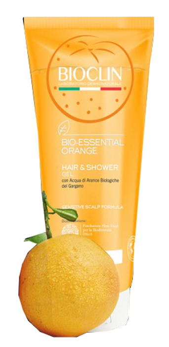 BIOCLIN BIO ESSENTIAL ORANGE HAIR & SHAMPOO 200 ML - Farmacia De Pasquale