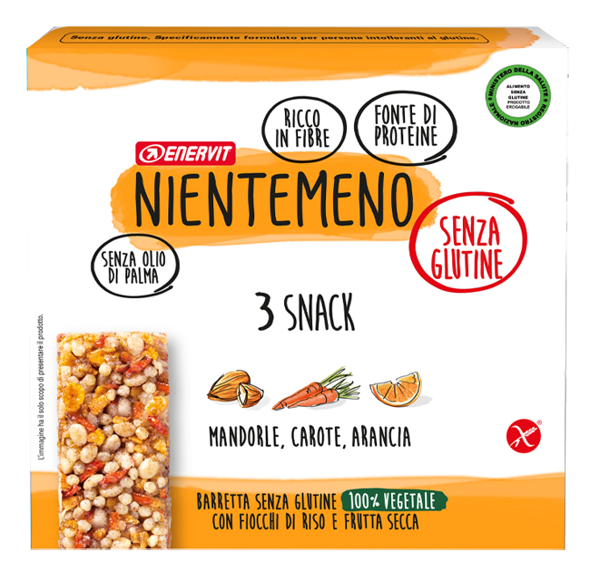 NIENTEMENO EN BARRETTA MANDORLE CAROTE ARANCIA - Farmacia De Pasquale