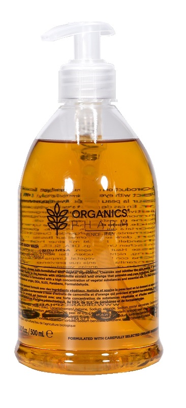 ORGANICS PHARM DELICATE BODY WASH 500 ML - Farmacia De Pasquale