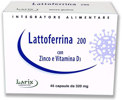 LATTOFERRINA 200 45 CAPSULE - Farmacia De Pasquale
