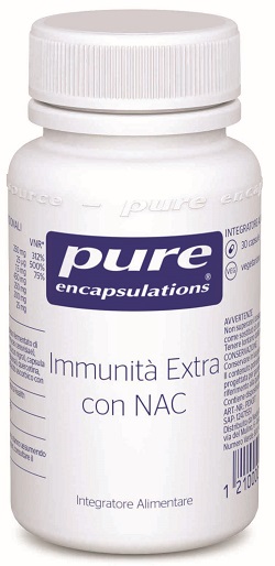 PURE ENCAPSULATIONS IMMUNITA' EXTRA CON NAC 30 CAPSULE - Farmacia De Pasquale
