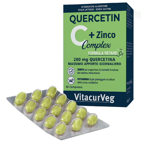 QUERCETIN C COMPLEX 60 COMPRESSE - Farmacia De Pasquale