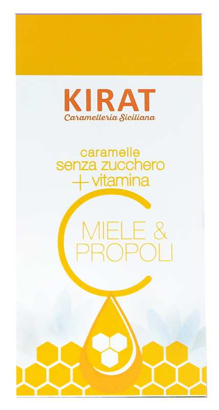SKRIGNO CARAMELLE MIELE & PROPOLI SENZA ZUCCHERO CON VITAMINA C 40 G - Farmacia De Pasquale