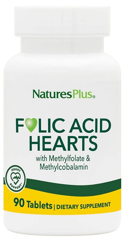 FOLIC ACID HEARTS +B6 B12 90 TAVOLETTE - Farmacia De Pasquale