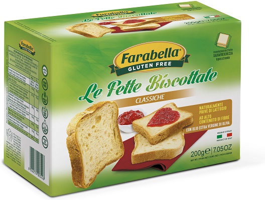 FARABELLA FETTE BISCOTTATE CLASSICHE 200 G - Farmacia De Pasquale