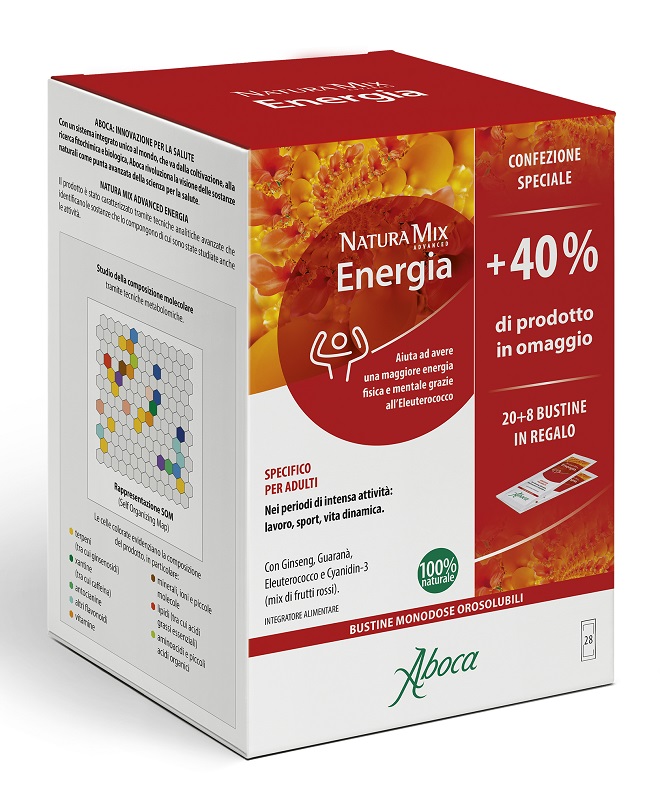 NATURA MIX ADVANCED ENERGIA 28 BUSTINE CONFEZIONE SPECIALE - Farmacia De Pasquale