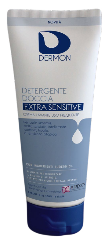 DERMON DETERGENTE DOCCIA EXTRASENSITIVE CREMA LAVANTE USO FREQUENTE 250 ML - Farmacia De Pasquale