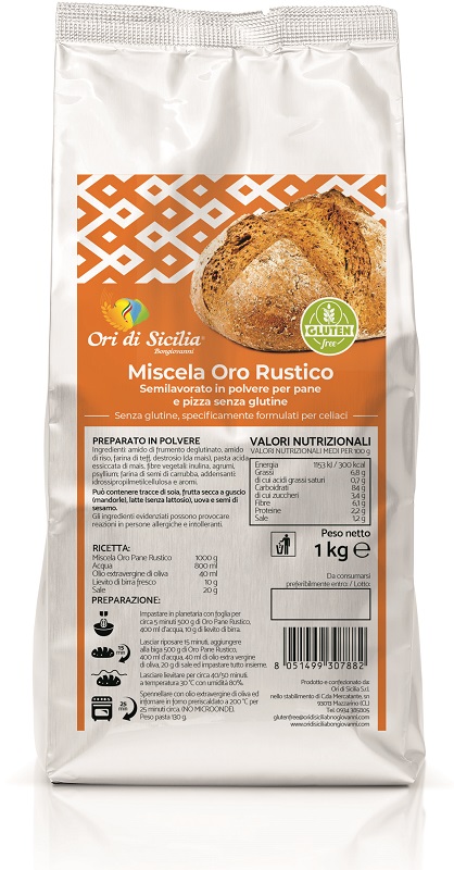 ORI DI SICILIA MIX ORO RUSTICO 1 KG - Farmacia De Pasquale