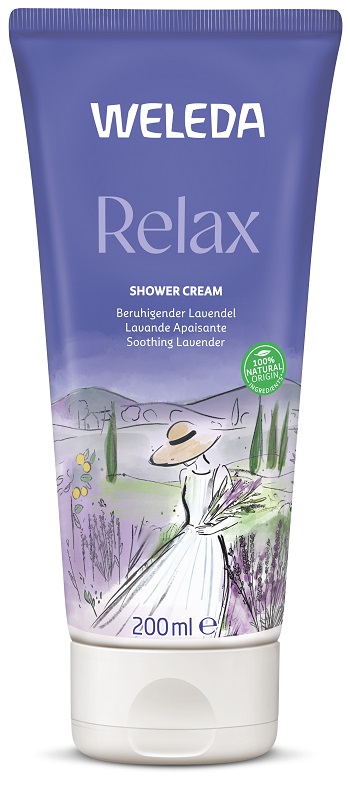 WELEDA RELAX DOCCIACR LAVANDA 200 ML - Farmacia De Pasquale