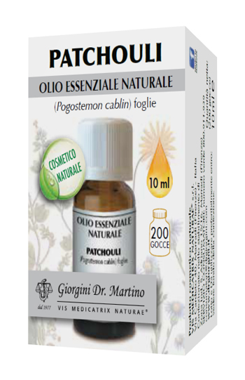 PATCHOULI OLIO ESSENZIALE NATURALE 10 ML - Farmacia De Pasquale