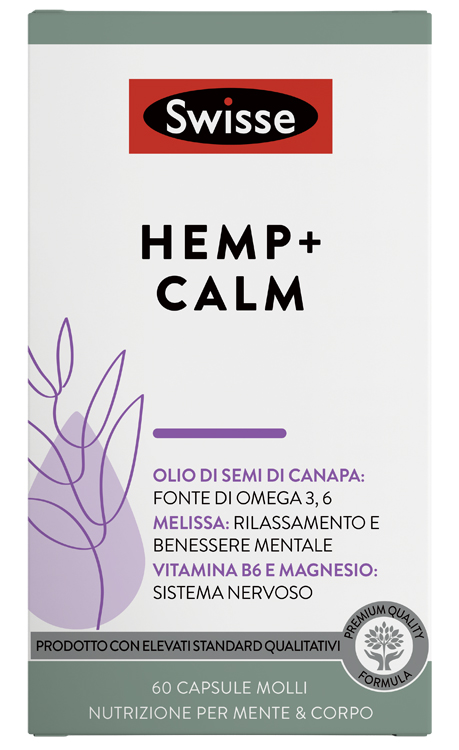 SWISSE HEMP+ CALM 60 CAPSULE - Farmacia De Pasquale