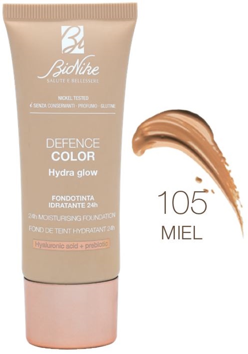 DEFENCE COLOR FONDOTINTA HYDRA GLOW 105 - Farmacia De Pasquale