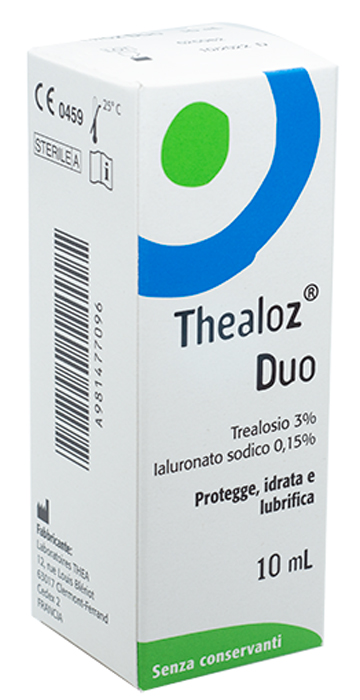 SOLUZIONE OCULARE THEALOZ DUO 10 ML - Farmacia De Pasquale