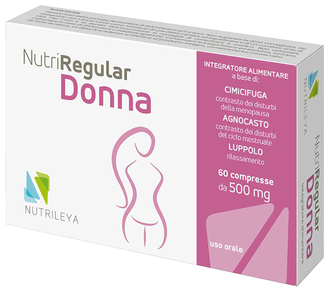NUTRIREGULAR DONNA 60 COMPRESSE - Farmacia De Pasquale