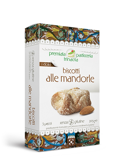 PREMIATA PASTICCERIA TRINACRIA BISCOTTO ALLE MANDORLE 5X10 G - Farmacia De Pasquale