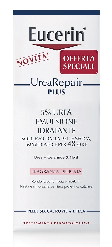 EUCERIN UREAREPAIR PLUS 5% UREA EMULSIONE IDRATANTE 250 ML PROMO - Farmacia De Pasquale