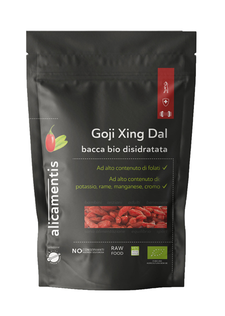 GOJI XING DAL BIO 480 G ALICAMENTIS - Farmacia De Pasquale