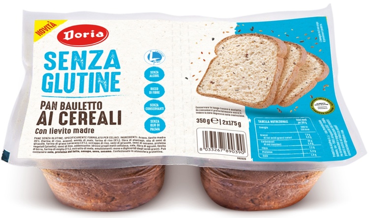 DORIA PAN BAULETTO CEREALI 2 PEZZI DA 175 G - Farmacia De Pasquale