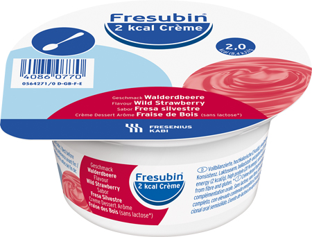 FRESUBIN 2KCAL CREMA FRAGOLA 4 X 125 G - Farmacia De Pasquale