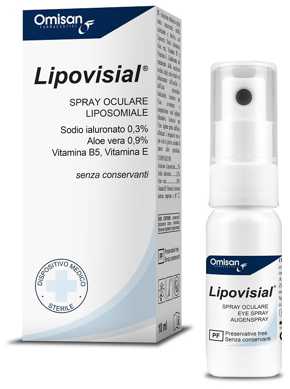 SPRAY OCULARE LIPOSOMIALE LIPOVISIAL 10 ML - Farmacia De Pasquale